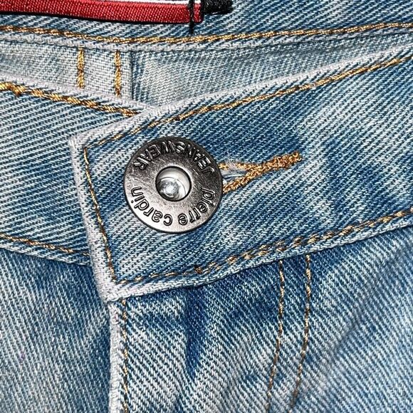 Pierre Cardin Light Wash Relaxed Straight Leg Mid Rise Mens Jeans Sz 32 R - Picture 7 of 7